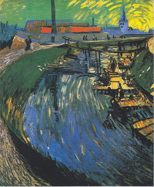 Vincent Van Gogh The channel oil painting picture